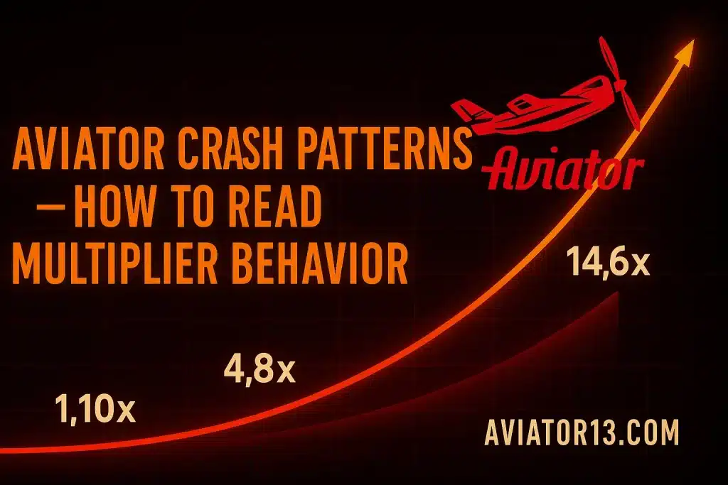 Aviator Crash Patterns – How to Read Multiplier Behavior