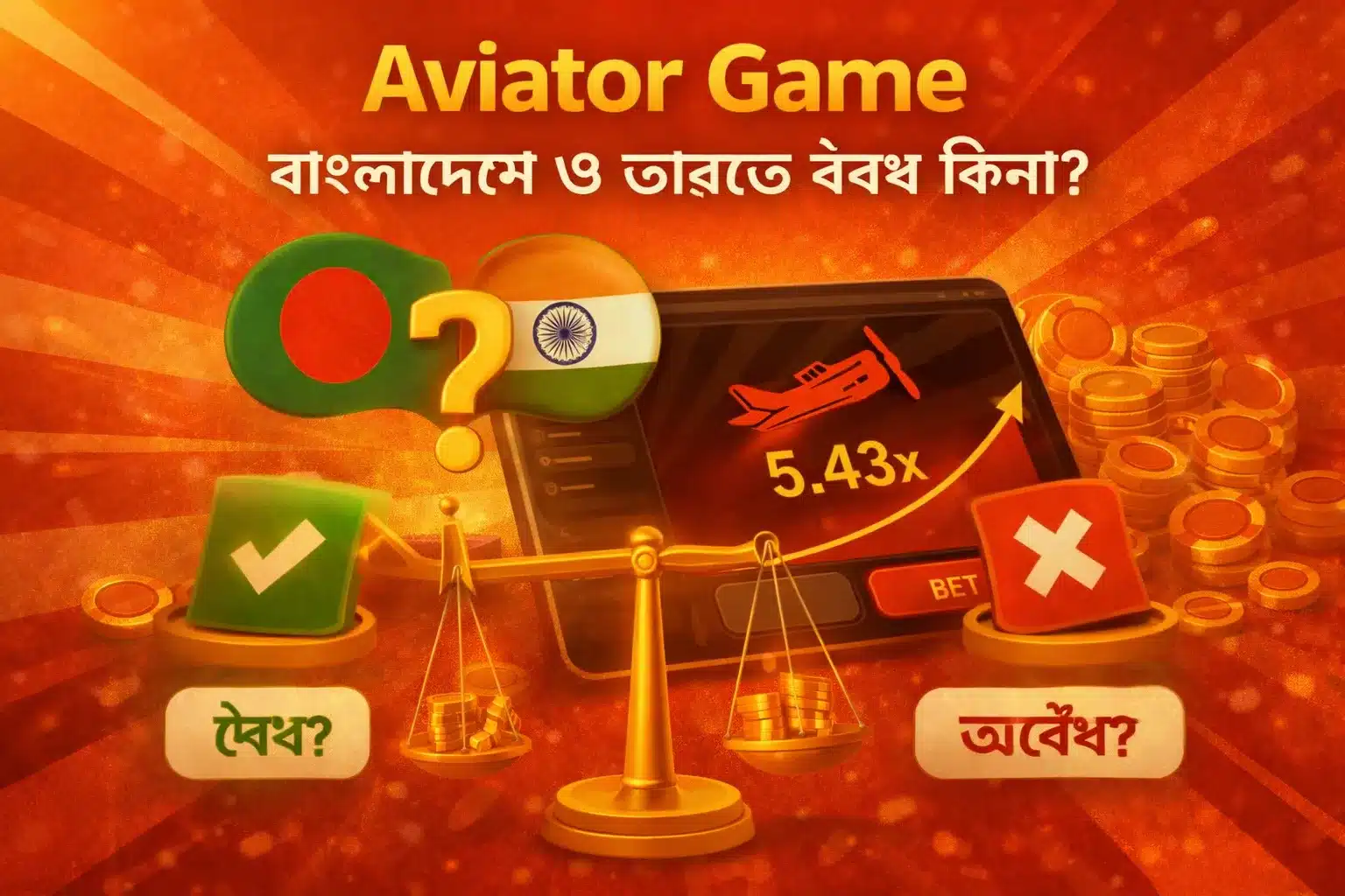 Aviator Game বাংলাদেশে ও ভারতে বৈধ কিনা? 1 Aviator Game বাংলাদেশে ও ভারতে বৈধ কিনা?