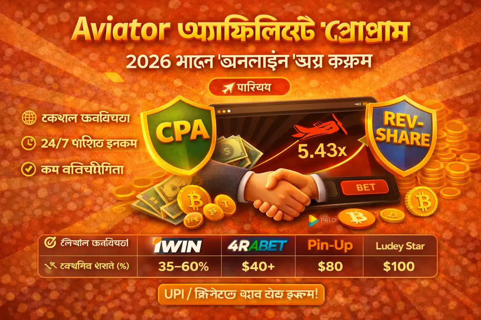 Aviator অ্যাফিলিয়েট প্রোগ্রাম 1 অ্যাভিয়েটর অ্যাফিলিয়েট প্রোগ্রাম ২০২৬