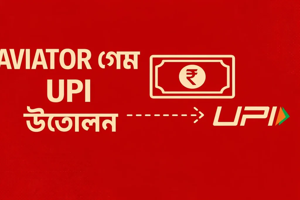 UPI এর মাধ্যমে Aviator থেকে কীভাবে টাকা উত্তোলন করবেন 1 UPI এর মাধ্যমে Aviator থেকে কীভাবে টাকা উত্তোলন করবেন